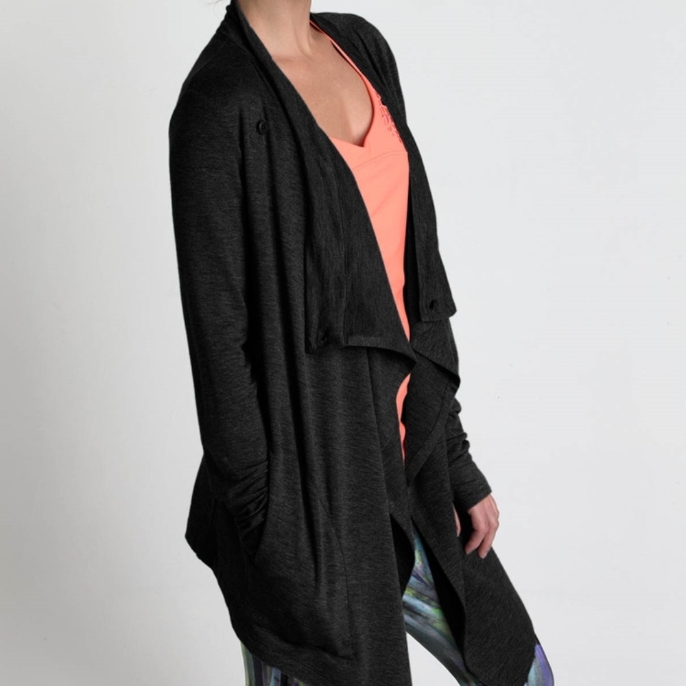 Cardigan Cover Up Wisdom - Black